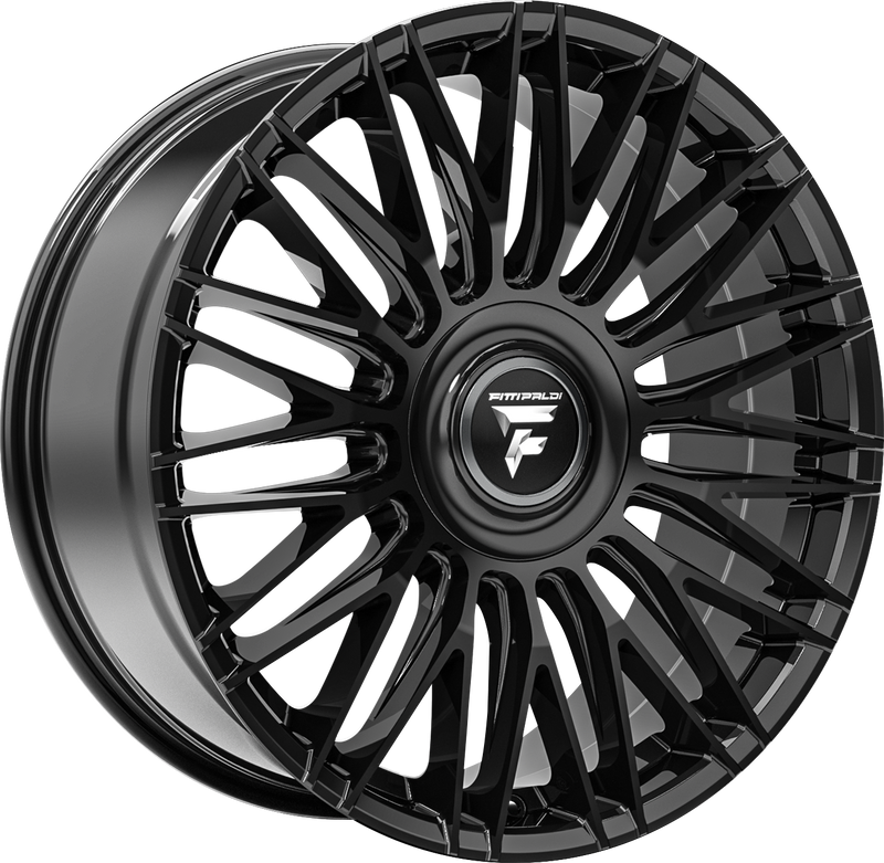 Fittipaldi Sport - FS369 - Black - Gloss Black - 22" x 9.5", 15 Offset, 5x112/120 (Bolt pattern), 74.10mm HUB