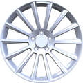 YKW Replicas - MF10 - Silver - 19" x 8", 30 Offset, 5x112 (Bolt pattern), 66.60mm HUB
