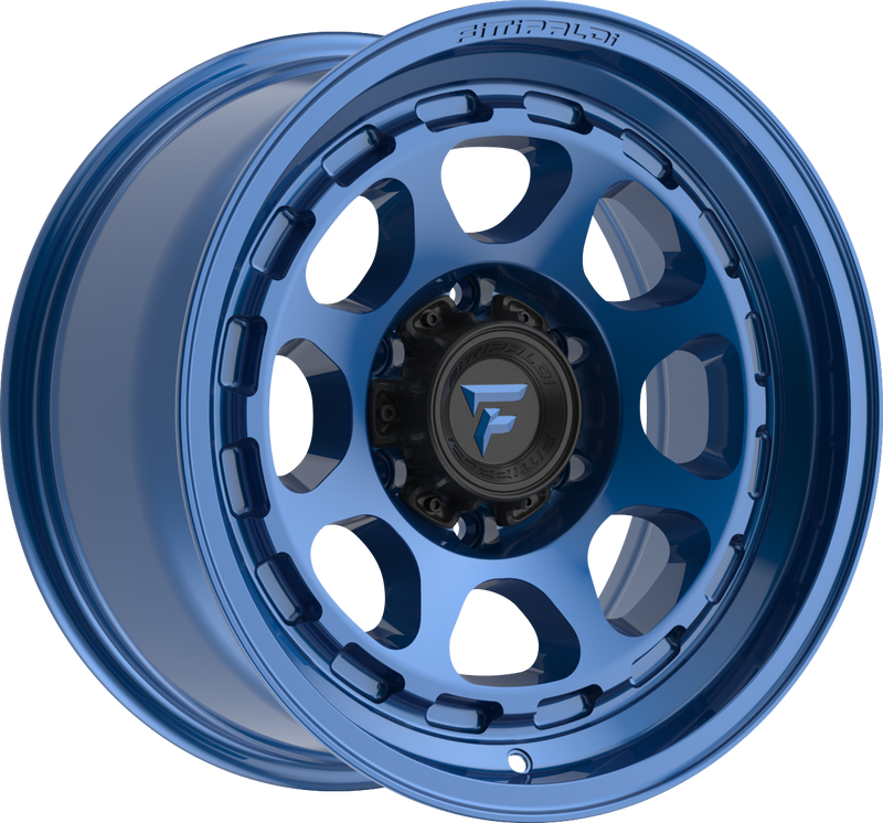 Fittipaldi Offroad - FT103 - Gloss Blue - 17" x 8.5", 0 Offset, 5x127 (Bolt pattern), 71.50mm HUB