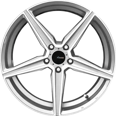 Advanti - Cammino - Silver - Silver with Machined Face - 18" x 8", 35 Offset, 5x114.3 (Bolt Pattern), 73.1mm HUB
