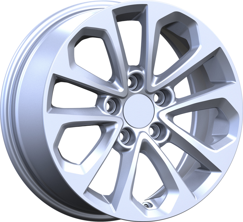 YKW Replicas - MF21 - Silver - 16" x 7", 40 Offset, 5x114.3 (Bolt pattern), 64.10mm HUB