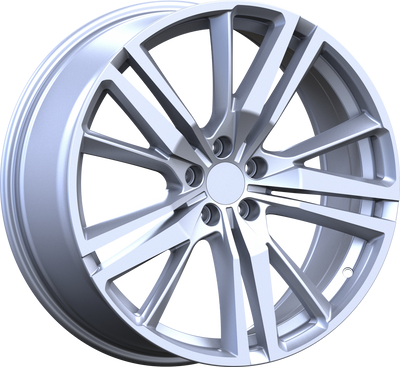 YKW Replicas - MF11 - Silver - 20" x 8.5", 38 Offset, 5x108 (Bolt pattern), 63.40mm HUB