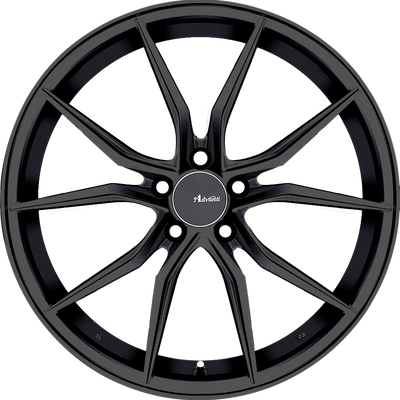 Advanti - Hybris - Black - Gloss Black - 19" x 9.5", 35 Offset, 5x112 (Bolt Pattern), 66.6mm HUB