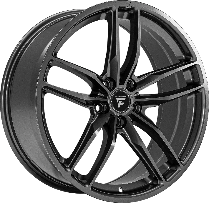 Fittipaldi Sport - FS361 - Grey - Gloss Graphite - 20" x 8.5", 32 Offset, 5x120 (Bolt pattern), 74.10mm HUB
