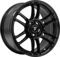 Fittipaldi Sport - FS368 - Black - Gloss Black - 18" x 8", 35 Offset, 5x114.3 (Bolt pattern), 73.10mm HUB