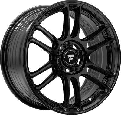 Fittipaldi Sport - FS368 - Black - Gloss Black - 18" x 8", 35 Offset, 5x114.3 (Bolt pattern), 73.10mm HUB