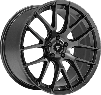 Fittipaldi Sport - FS360 - Grey - Gloss Graphite - 20" x 8.5", 15 Offset, 5x115 (Bolt pattern), 71.50mm HUB