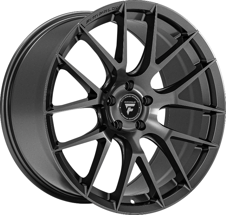 Fittipaldi Sport - FS360 - Grey - Gloss Graphite - 19" x 8.5", 30 Offset, 5x120 (Bolt pattern), 74.10mm HUB