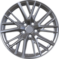 YKW Replicas - MF24 - Gunmetal - Matte Gunmetal - 17" x 7", 45 Offset, 5x114.3 (Bolt pattern), 60.10mm HUB