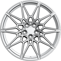 YKW Replicas - MF12 - Silver - 20" x 8.5", 35 Offset, 5x112 (Bolt pattern), 66.60mm HUB