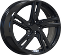 YKW Replicas - MF16 - Black - Gloss Black - 18" x 8", 42 Offset, 5x108 (Bolt pattern), 63.40mm HUB