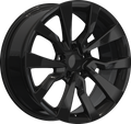 YKW Replicas - MF23 - Black - Gloss Black - 18" x 8", 35 Offset, 5x114.3 (Bolt pattern), 64.10mm HUB