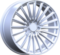YKW Replicas - MF30 - Silver - 20" x 8.5", 30 Offset, 5x112 (Bolt pattern), 66.60mm HUB