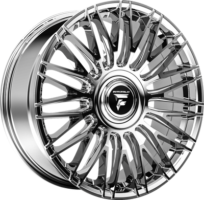 Fittipaldi Sport - FS369 - Polished - Mirror Coat - 22" x 9.5", 38 Offset, 5x108/114.3 (Bolt pattern), 73.10mm HUB