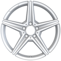 YKW Replicas - MF14 - Silver - 18" x 7.5", 30 Offset, 5x112 (Bolt pattern), 66.60mm HUB