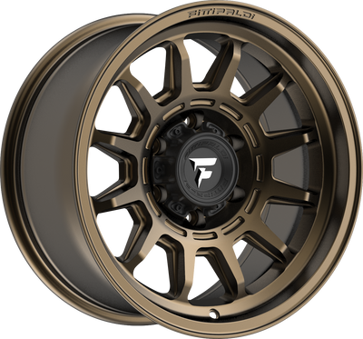 Fittipaldi Offroad - FT102 - Bronze - Satin Bronze - 17" x 8.5", 0 Offset, 5x127 (Bolt pattern), 71.50mm HUB