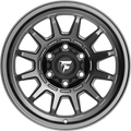 Fittipaldi Offroad - FT102 - Grey - Satin Anthracite - 17" x 8.5", 0 Offset, 5x127 (Bolt pattern), 71.50mm HUB
