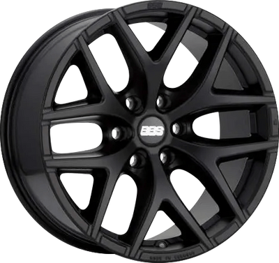 BBS - TL-A - Black - Satin Black - 20" x 9", 12 Offset, 6x135 (Bolt pattern), 87.10mm HUB