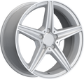 YKW Replicas - MF14 - Silver - 18" x 7.5", 30 Offset, 5x112 (Bolt pattern), 66.60mm HUB