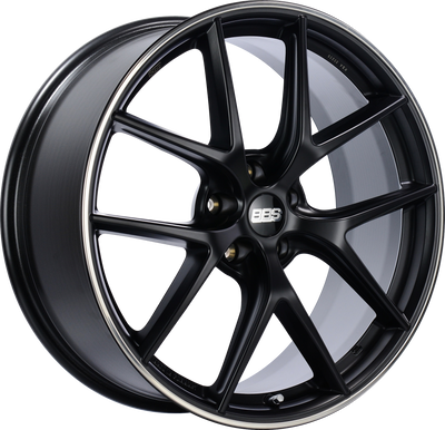 BBS - CI-R - Black - Satin Black - 20" x 9", 38 Offset, 5x112 (Bolt pattern), 82.00mm HUB