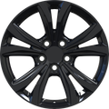YKW Replicas - MF15 - Black - Gloss Black - 18" x 8", 35 Offset, 5x114.3 (Bolt pattern), 60.10mm HUB