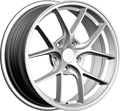 YKW Replicas - MF5 - Silver - 17" x 7.5", 45 Offset, 5x114.3 (Bolt pattern), 56.10mm HUB