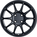 YKW Replicas - MF27 - Black - Gloss Black - 15" x 6.5", 35 Offset, 5x114.3 (Bolt pattern), 67.10mm HUB