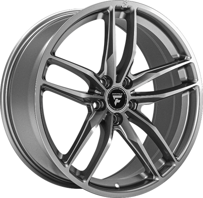 Fittipaldi Sport - FS361 - Silver - 20" x 8.5", 38 Offset, 5x114.3 (Bolt pattern), 73.10mm HUB
