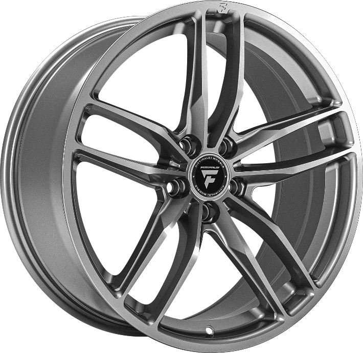 Fittipaldi Sport - FS361 - Silver - 20" x 8.5", 38 Offset, 5x114.3 (Bolt pattern), 73.10mm HUB
