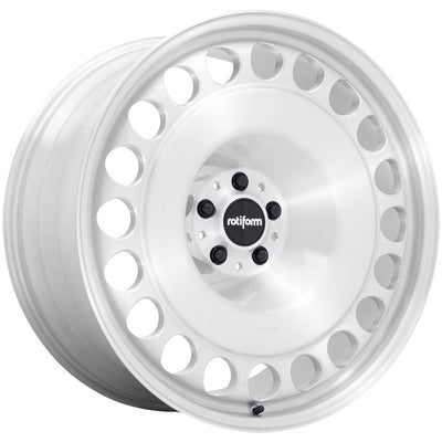 Rotiform - R198 STL - Silver - Matte Silver - 20" x 8.5", 35 Offset, 5x120 (Bolt pattern), 65.07mm HUB