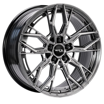 RTX Wheels - Spur - Gunmetal - Hyper Black - 17" x 7.5", 40 Offset, 5x114.3 (Bolt pattern), 73.1mm HUB