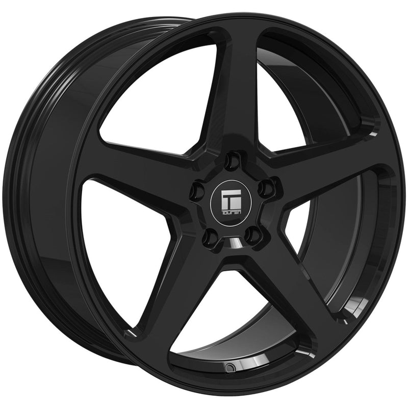 Touren - TF96 - Black - Gloss Black - 20" x 9", 35 Offset, 5x120 (Bolt pattern), 72.56mm HUB