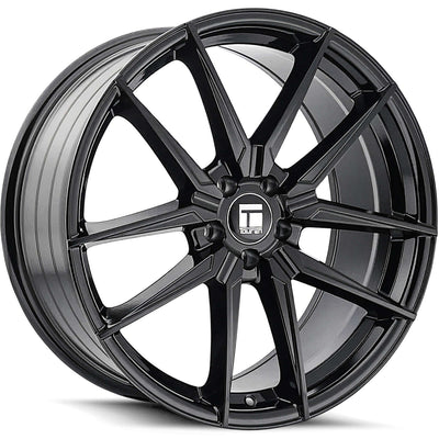 Touren - TR94 - Black - Gloss Black - 19" x 8.5", 35 Offset, 5x114.3 (Bolt pattern), 73.1mm HUB