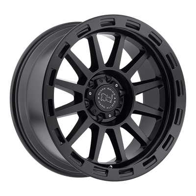 Black Rhino - REVOLUTION - Black - Matte Black - 22" x 10", -23 Offset, 5x127 (Bolt pattern), 71.5mm HUB