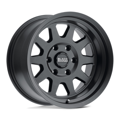 Black Rhino - STADIUM - Black - Matte Black - 17" x 8", 38 Offset, 6x130 (Bolt pattern), 84.1mm HUB