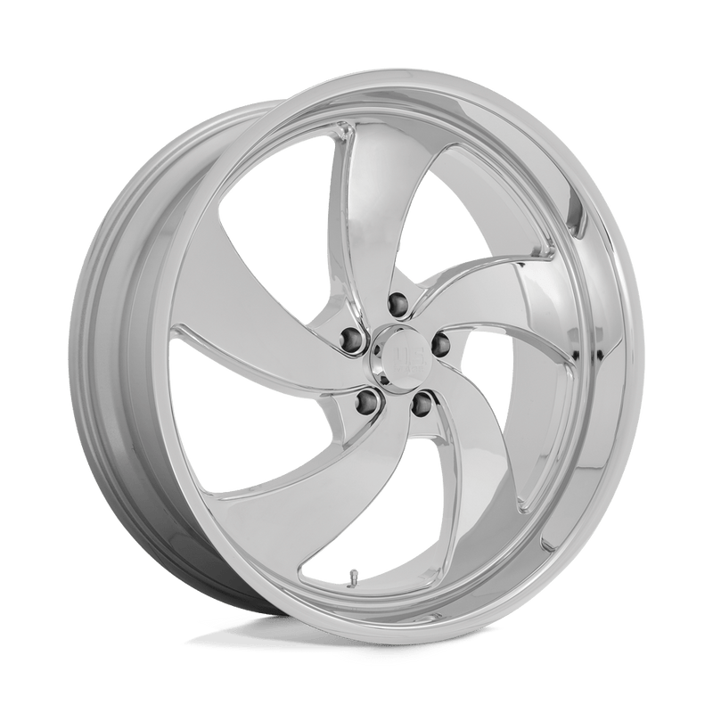 US Mag - U132 DESPERADO - Chrome - 22" x 9", 25 Offset, 6x139.7 (Bolt pattern), 78.1mm HUB Left Wheel