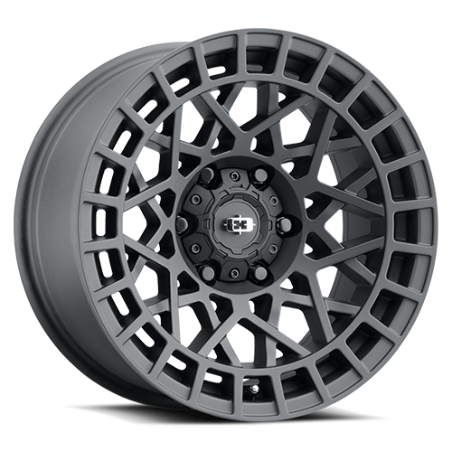 Vision Wheel Off-Road - 349 SAVAGE - Black - Satin Black - 18" x 8", 12 Offset, 6x135 (Bolt pattern), 87.10mm HUB