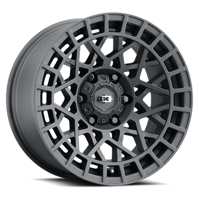 Vision Wheel Off-Road - 349 SAVAGE - Black - Satin Black - 18" x 8.5", 12 Offset, 5x114.3 (Bolt pattern), 76.10mm HUB