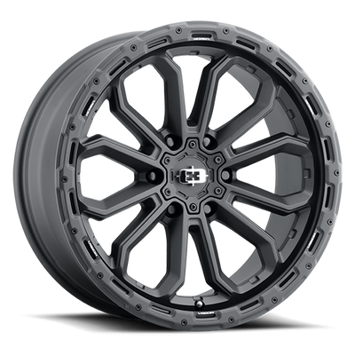 Vision Wheel Off-Road - 405 KORUPT - Black - Satin Black - 17" x 8", 30 Offset, 5x108 (Bolt pattern), 63.50mm HUB