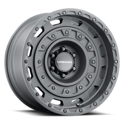 Vision Wheel Off-Road - 403 TACTICAL - Black - Satin Black - 20" x 9.5", -18 Offset, 5x139.7 (Bolt pattern), 108.00mm HUB