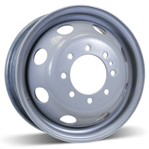 RSSW - Steel - Grey - Grey - 16" x 6", 131 Offset, 8x165.1 (Bolt Pattern), 125mm HUB