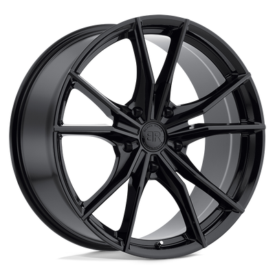 Black Rhino - ZION - Black - Gloss Black - 22" x 9.5", 30 Offset, 6x135 (Bolt pattern), 87.1mm HUB
