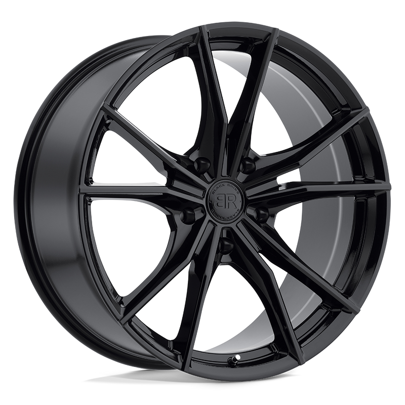 Black Rhino - ZION - Black - Gloss Black - 22" x 9.5", 30 Offset, 6x135 (Bolt pattern), 87.1mm HUB
